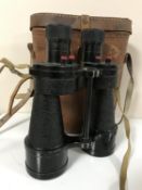 A pair of WWII marine binoculars Prismatic no.