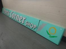 A shop sign - Poets Corner Shop