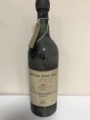 One bottle of port - W & J Graham 1970