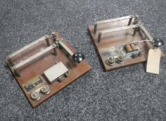 Two Morse Code practice devices