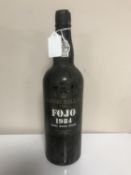 One bottle of port - Churchill's Fojo 1984.