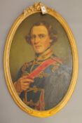 Twentieth Century School : Portrait of Rt. Hon Lord De Tabley - Lt.Col.