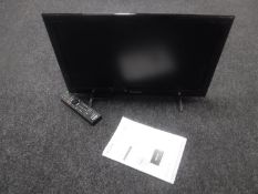 A Sony Bravia 22 inch LCD TV with remote