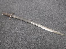 A British Enfield sword bayonet