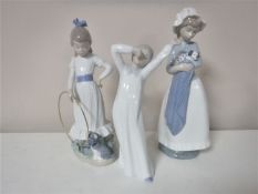 Three Nao figures;