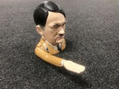 A cast iron novelty Hitler nutcracker