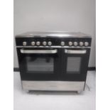 A Kenwood five ring electric range cooker
