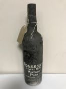 One bottle of port - Fonseca's Finest 1970 vintage