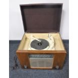 A vintage Ferguson 301TRG table top gramophone