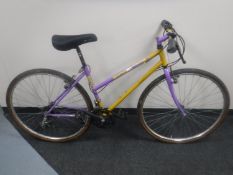 A girl's Ridgeback 500 road bike