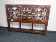 A Chinese style headboard