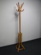 A hat and coat stand