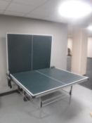 A butterfly table tennis table