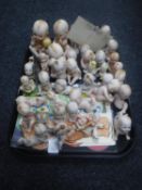 A tray of 20th century porcelain Kewpie Babies,