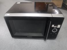 A Hotpoint microwave oven