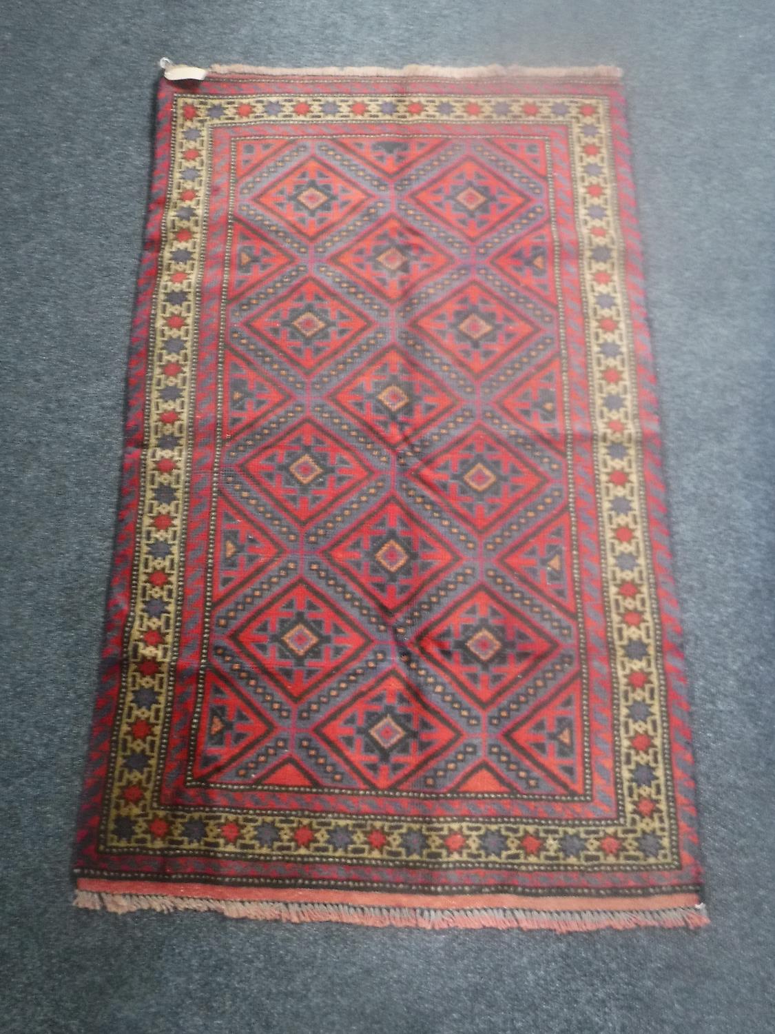 An Beluchi rug,