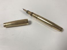 A Swan fountain pen with 14ct gold nib