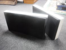 A pair of Bang & Olufsen Beovox P45 speakers