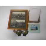 A box of 20th century postcards,