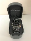 A boxed gent's Emporio Armani wristwatch (new)
