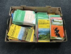 A box of Ordnance Survey maps