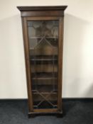 A Victorian mahogany astragal glazed bookcase CONDITION REPORT: 168cm high by 60cm