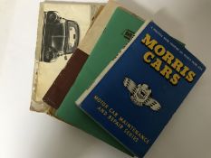 Five assorted car books to include an instruction manual for a VW 1302,