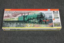 A Hornby OO gauge electric train set - Flying Scotsman, boxed.
