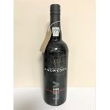 One bottle of port - Andresenn late vintage 2000