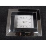 Five boxed Royal Crest mirror clocks