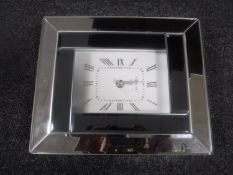 Five boxed Royal Crest mirror clocks