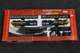 A Hornby OO gauge Intercity 125 train set, boxed.