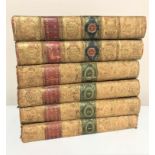 Four 19th century leather bound and gilded volumes; the History of England by Dr.