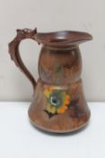 An Art Deco pottery jug
