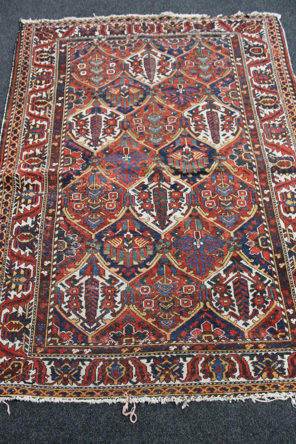 A Bakhtiari rug, West Iran,