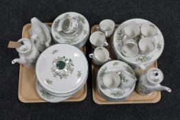 Seventy-nine pieces of Royal Doulton Campagna dinner and tea china