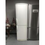 A John Lewis upright fridge freezer