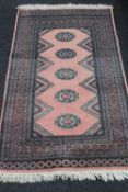 A Bokhara style rug,