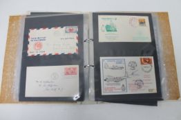 A file containing early 20th century and later stamps and first day covers of the world