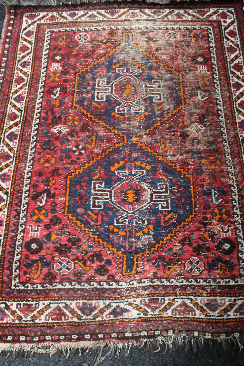 A Khamseh rug