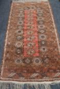 An Afghan Bokhara rug,
