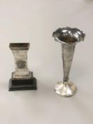 Two silver trophies for The Royal Hong Kong Golf Club, one signed Wai,