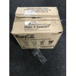 Two boxes of Coca Cola glasses