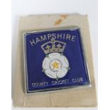 A Hampshire County cricket club badge
