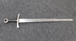 A replica Celtic broad sword