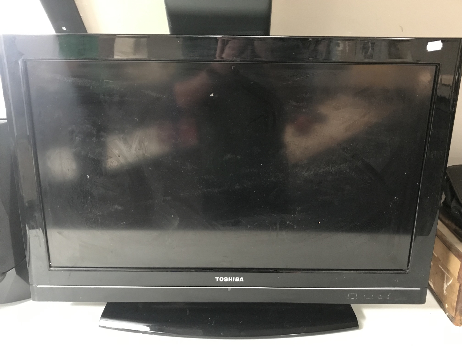 A Toshiba 32" LCD TV