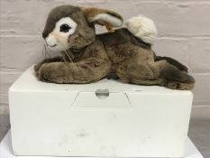 A boxed Steiff Rabbit soft toy