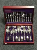 A cased Arthur Price International cutlery set