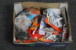 A box of Matchbox Sky Busters die cast aeroplanes