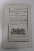 A George III act dated 1797 relating to building a bridge across the river Lye between Whitney and